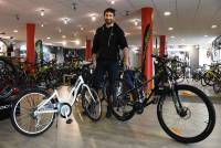 Nicolas Grandouiller est le gérant de Monistrol Cycles Concept