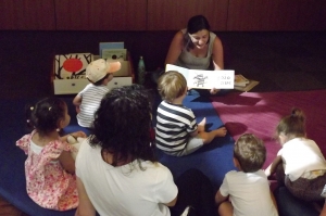 Sainte-Sigolène : le retour des petits lecteurs de la crèche à la médiathèque