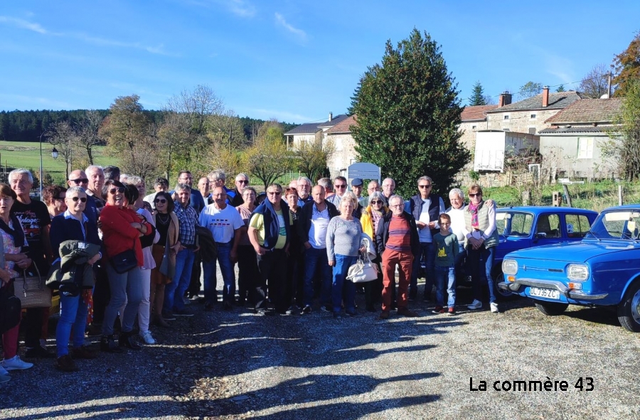 Sortie automnale pour Grazac Auto Rétro 