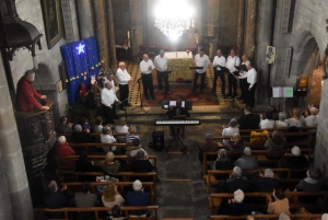 Retournac : deux chorales en choeur dans l&#039;église