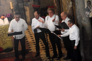 Retournac : deux chorales en choeur dans l&#039;église