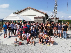 Saint-Maurice-de-Lignon : première fête des voisins aux Chabanneries