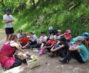 Une escapade d&#039;écoliers de Monistrol à Aurec-sur-Loire