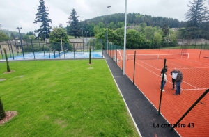 Yssingeaux : des matches de gala samedi pour inaugurer les courts de tennis et padel