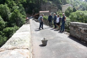 Yssingeaux/Grazac : le pont de la Sainte, plus vieux pont de la Haute-Loire, se refait une beauté