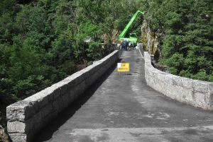 Yssingeaux/Grazac : le pont de la Sainte, plus vieux pont de la Haute-Loire, se refait une beauté