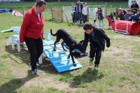 Les enfants ont pu participer aux activités.