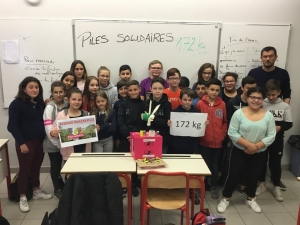 Sainte-Sigolène : 172 kg de piles collectés au collège