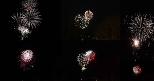 Les feux d&#039;artifice du Puy-en-Velay et Yssingeaux en photos