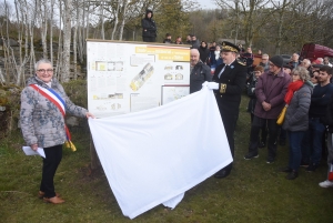 Araules : le projet de mémorial de &quot;La Chièze&quot; dévoilé pour la commémoration du 8-Mai-1945