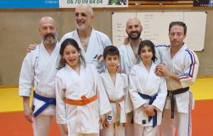 Jacques Tapol, une star du karaté français, en stage à Yssingeaux