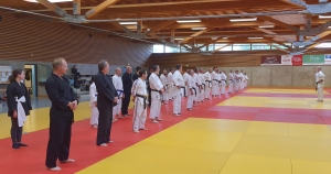 Jacques Tapol, une star du karaté français, en stage à Yssingeaux