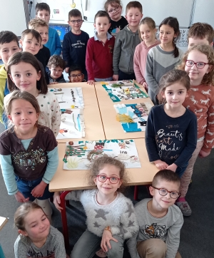 Des artistes en herbe à l&#039;école Saint-Gabriel d&#039;Yssingeaux